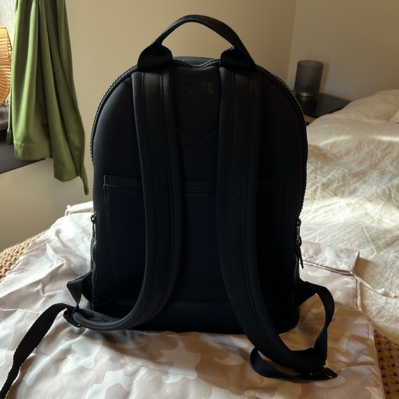 Dagne Dover Large Dakota Neoprene Backpack - Onyx - Picture 3 of 5